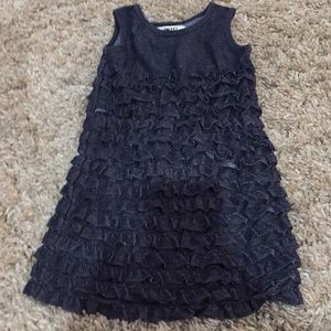 12162024Dkny ruffles denim look alike dress size 5
